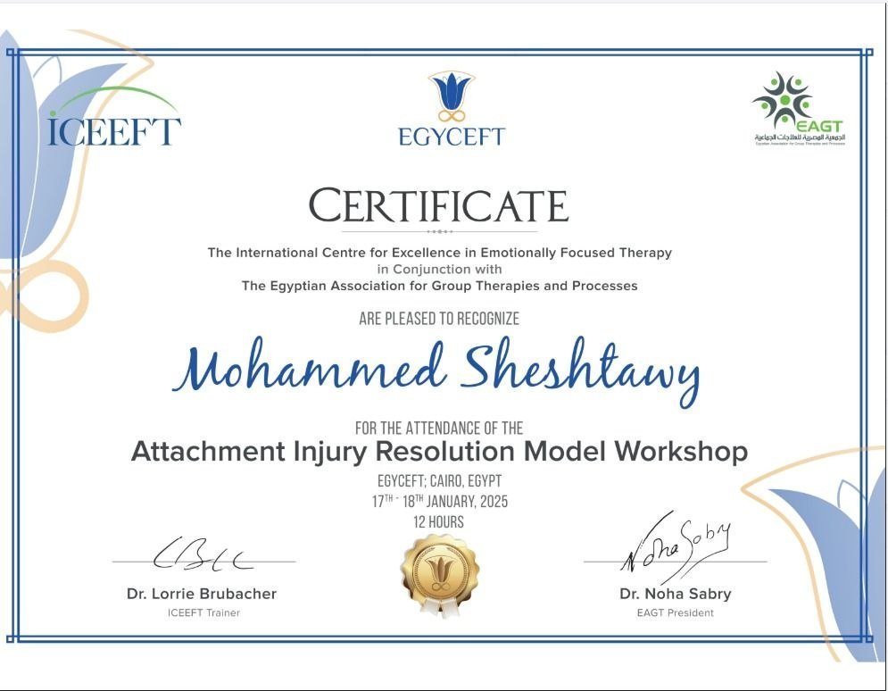 EFT Attachment Injury Certificate - ICEEFT